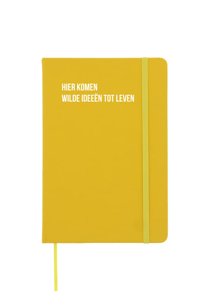 Notitieboek - hier komen wilde ideeën tot leven