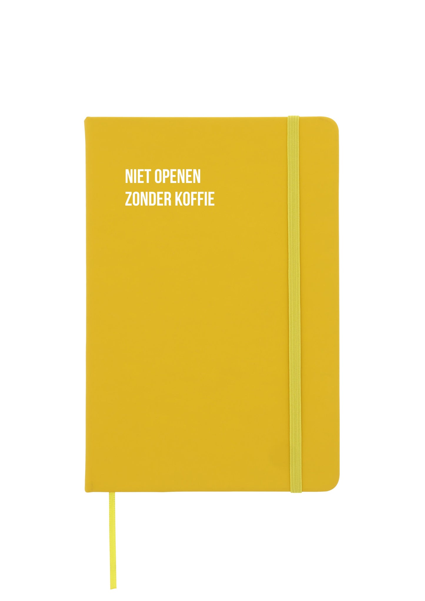 Notitieboek - Niet openen zonder koffie