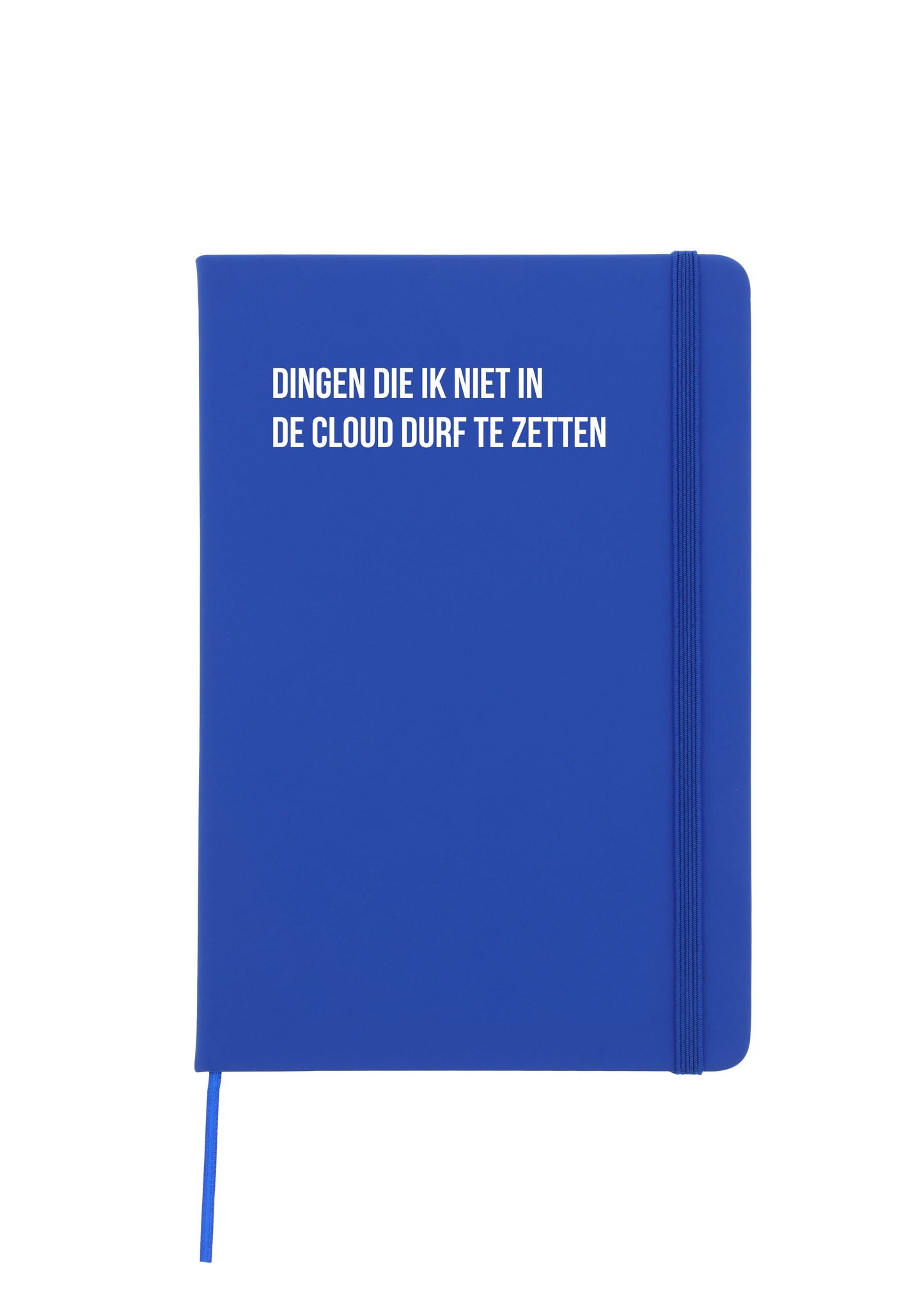 Notitieboek - Dingen die ik niet in de cloud durf te zetten