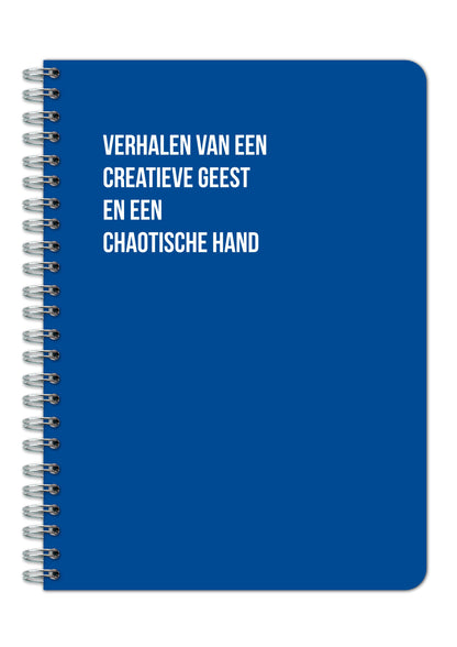 Notitieboek - verhalen van een creatieve geest en een chaotische hand
