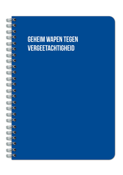 Notitieboek - Geheim wapen tegen vergeetachtigheid