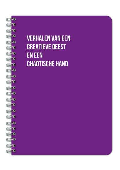 Notitieboek - verhalen van een creatieve geest en een chaotische hand