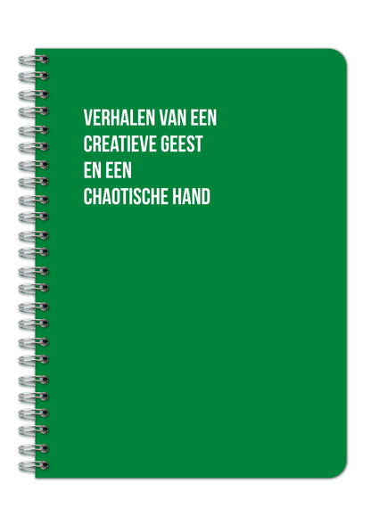 Notitieboek - verhalen van een creatieve geest en een chaotische hand