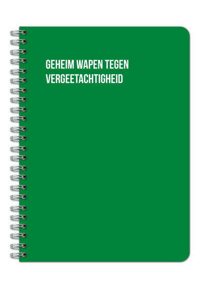 Notitieboek - Geheim wapen tegen vergeetachtigheid