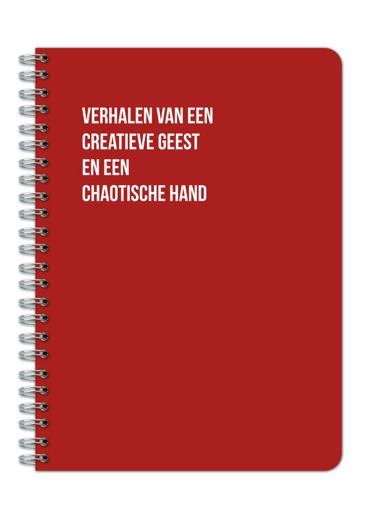Notitieboek - verhalen van een creatieve geest en een chaotische hand