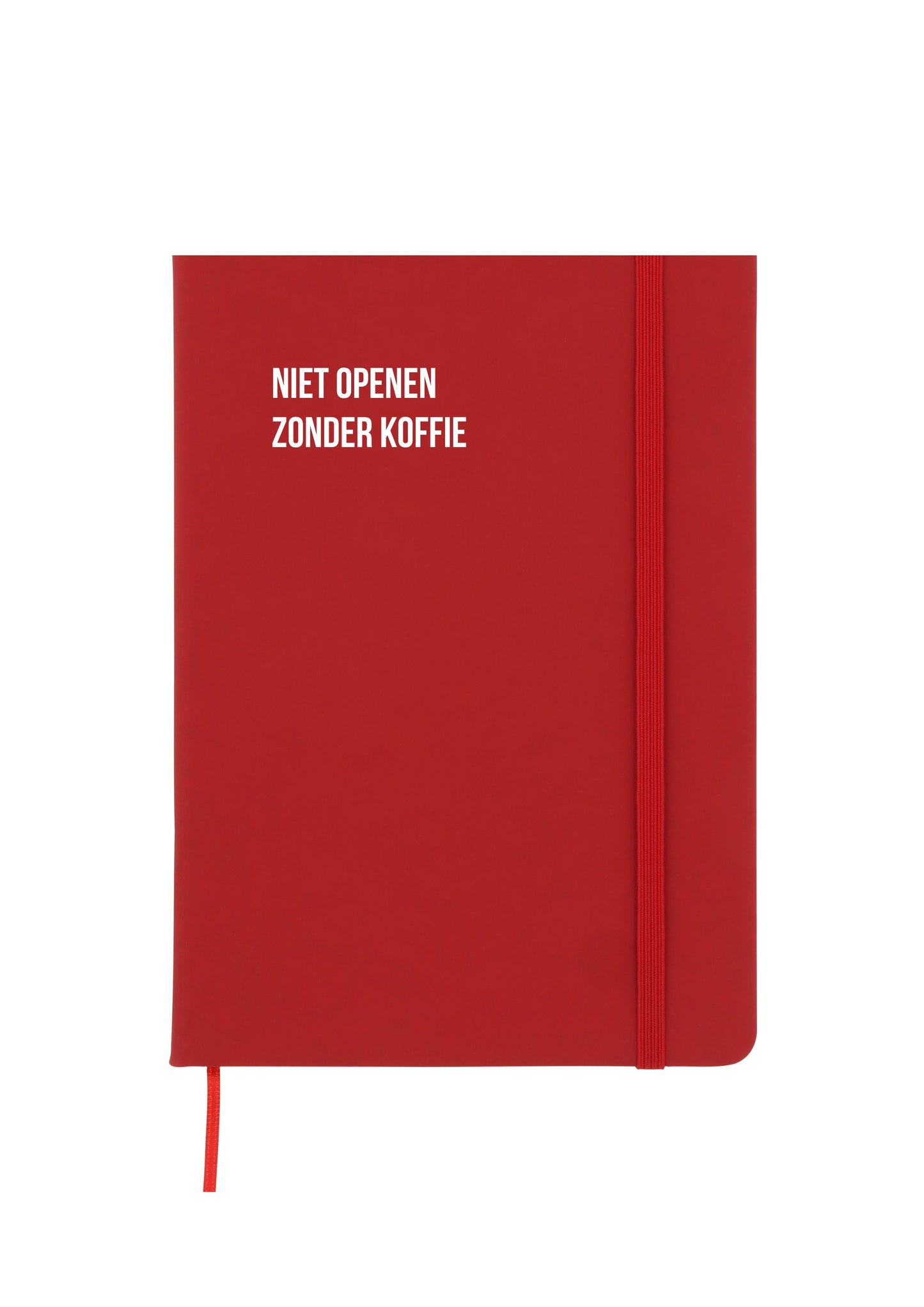 Notitieboek - Niet openen zonder koffie