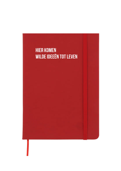 Notitieboek - hier komen wilde ideeën tot leven