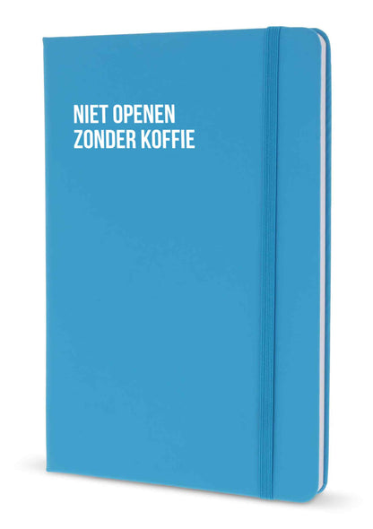 Notitieboek - Niet openen zonder koffie
