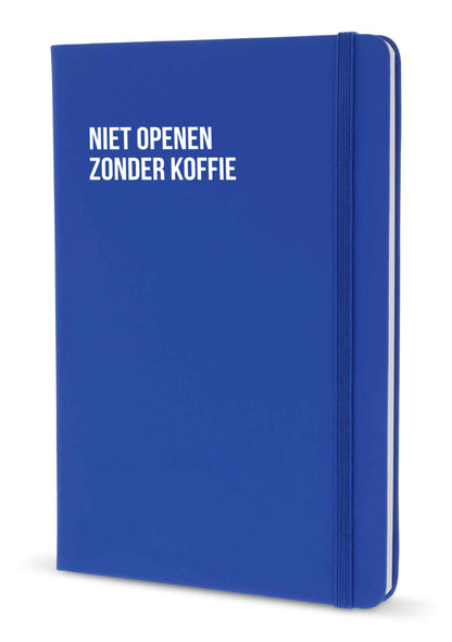 Notitieboek - Niet openen zonder koffie
