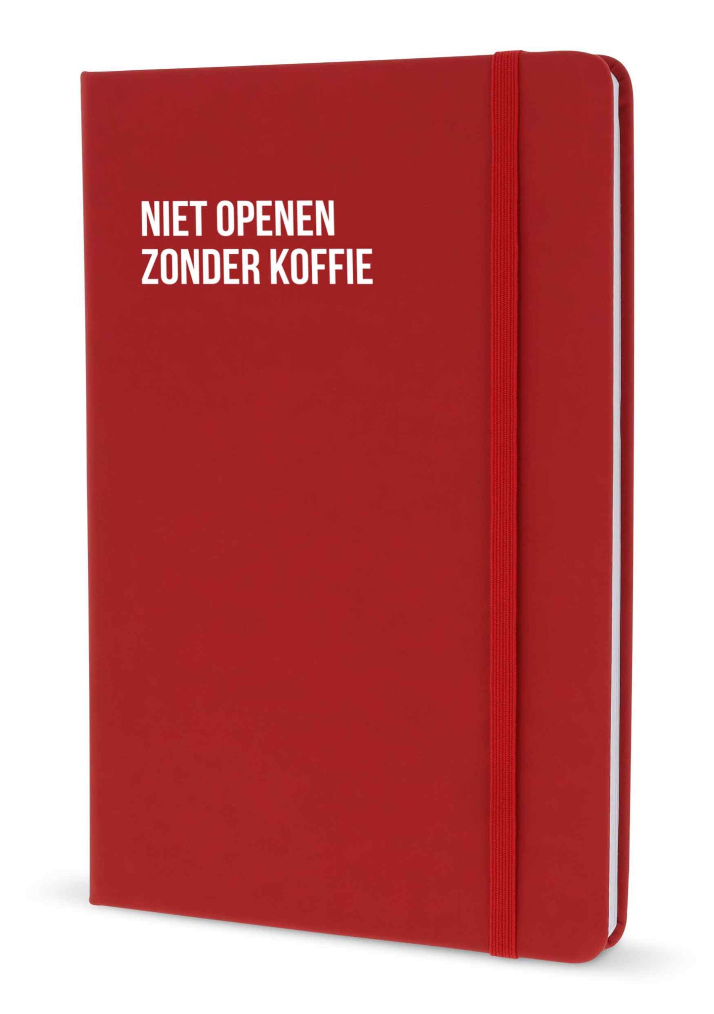 Notitieboek - Niet openen zonder koffie