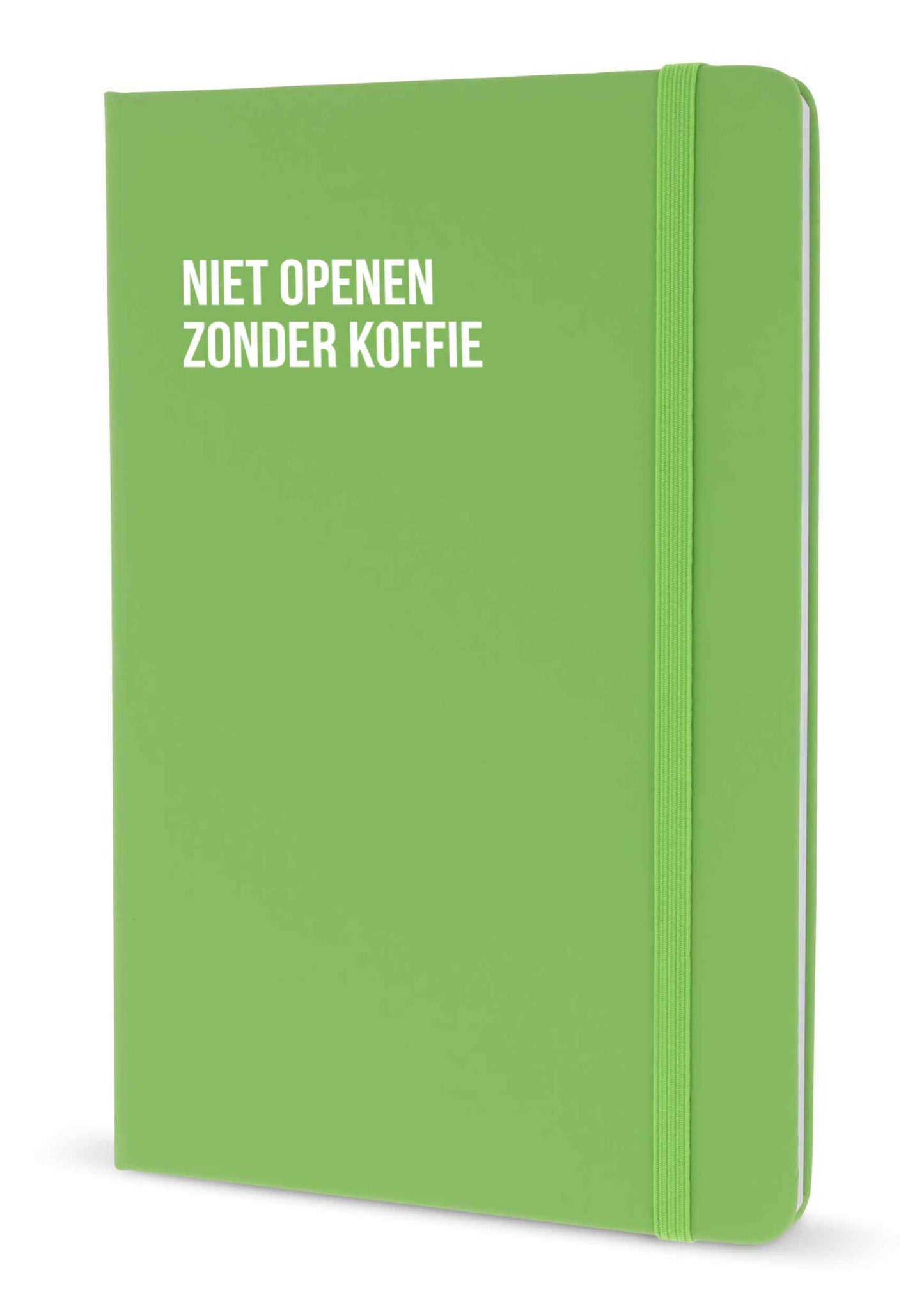 Notitieboek - Niet openen zonder koffie