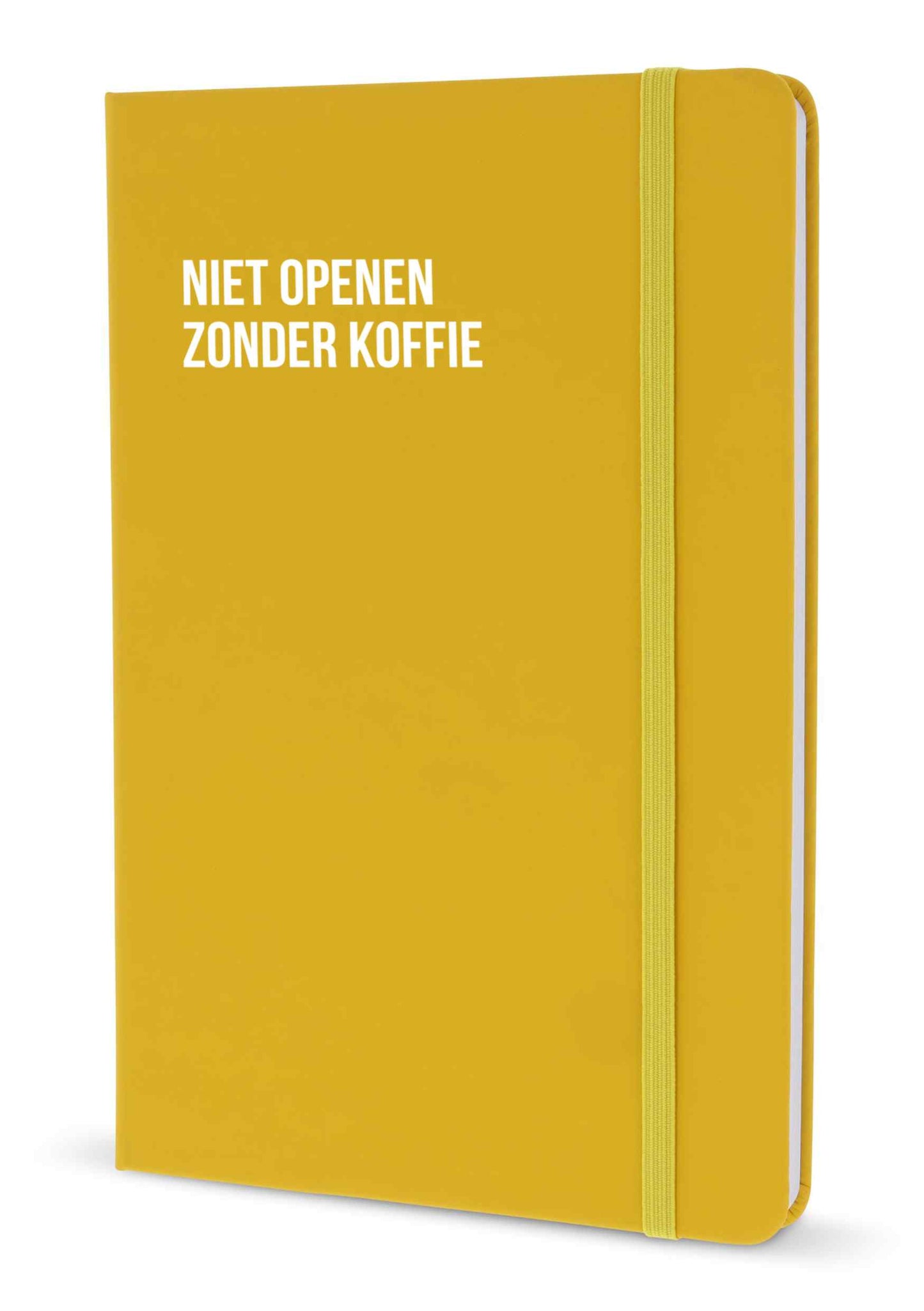 Notitieboek - Niet openen zonder koffie