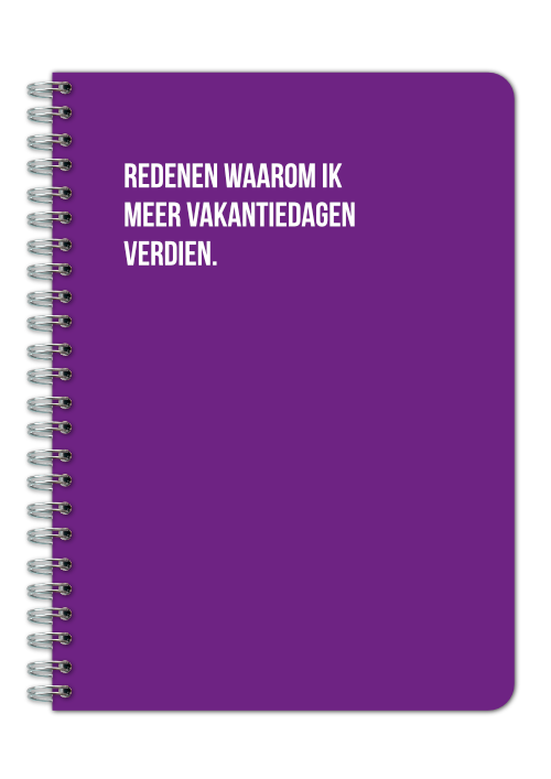 Redenen waarom ik meer vakantiedagen verdien